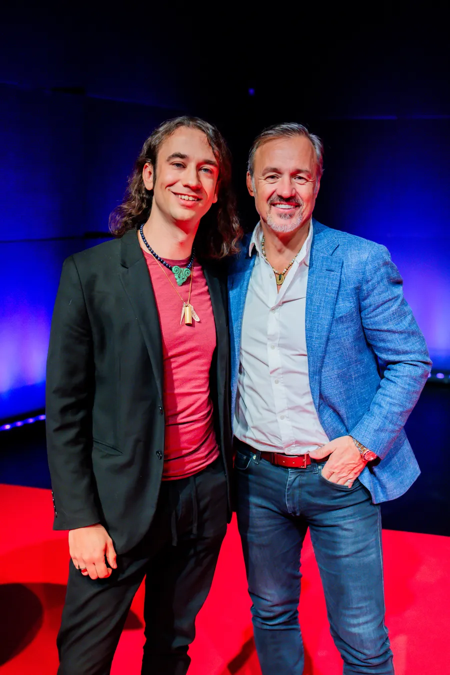 Joey Simsen with Eric Edmeades, founder of WILDFIT